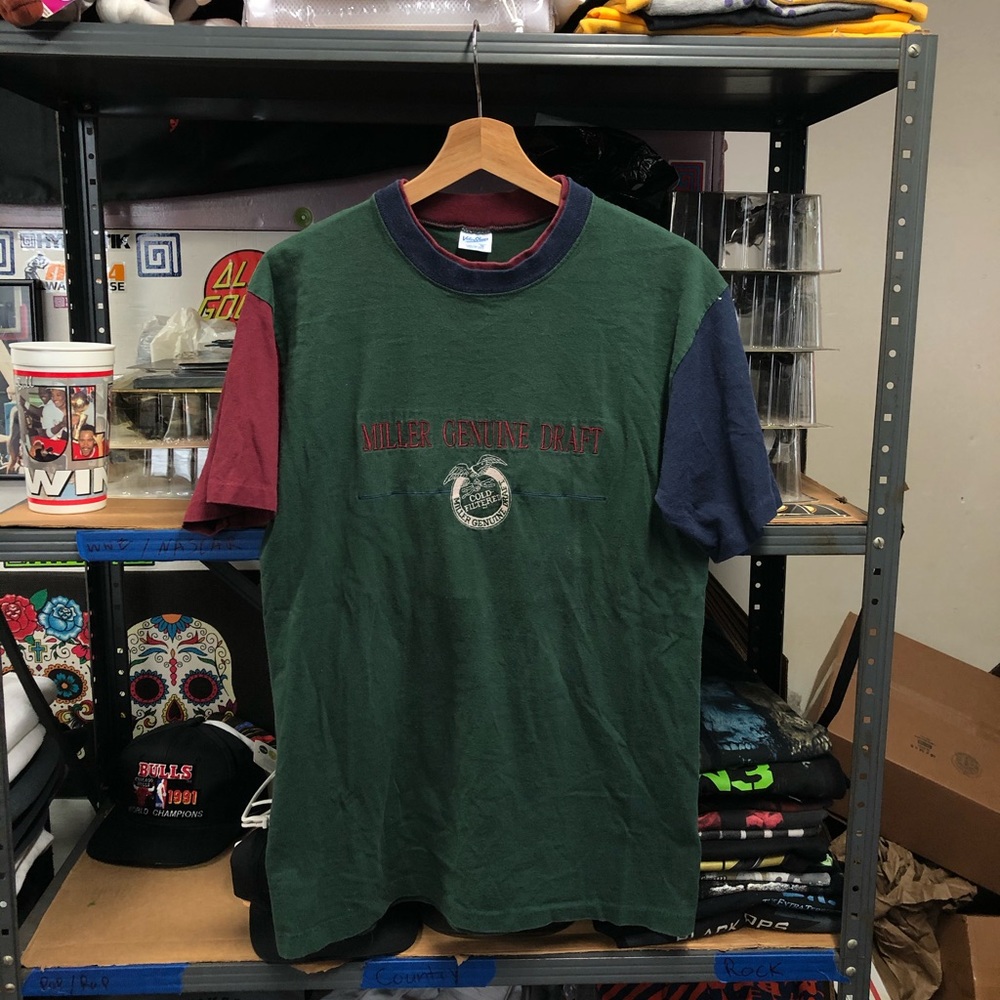 Vintage Miller Genuine Draft 80s Promo T Shirt